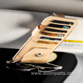 2021 leather sunglasses holder organizer with card holder